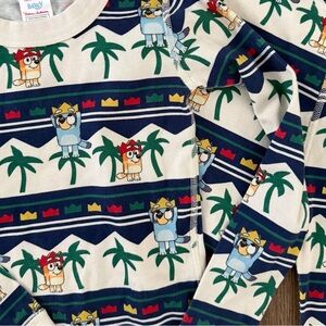 Hanna Andersson Women’s Long John Pajama Set — XXL — Bluey & Bingo